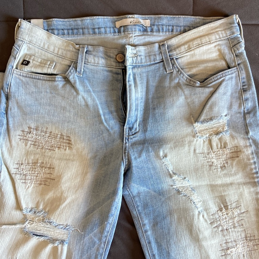 KanCan Jeans with distressing